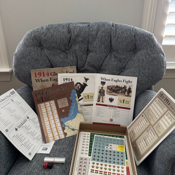 1914: Glory's End / When Eagles Fight (open, unpunched) GMT Games - Picture 12 of 16